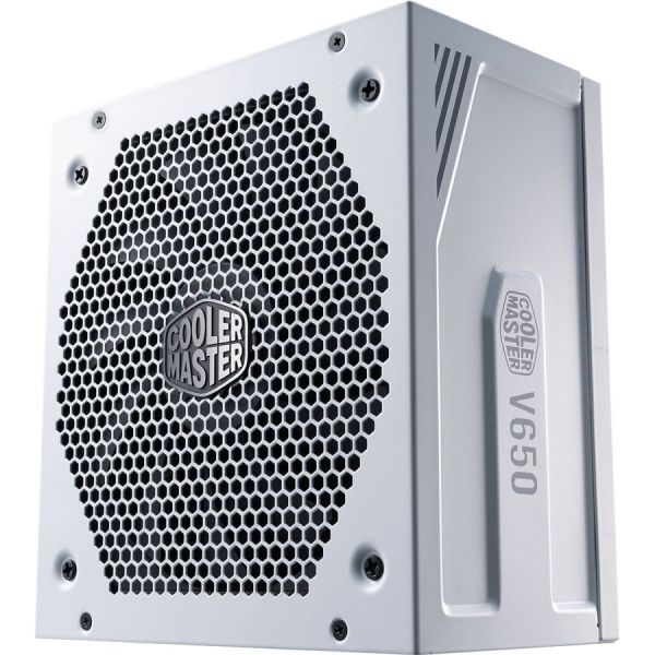 Блок питания Cooler Master V Gold V2 WHITE CASE 650 Вт, retail, белый, [mpy-650v-agbag-eu]