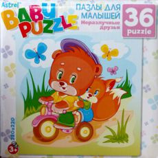 Пазл Astrel Games 6269 Мишка и Бельчонок 36